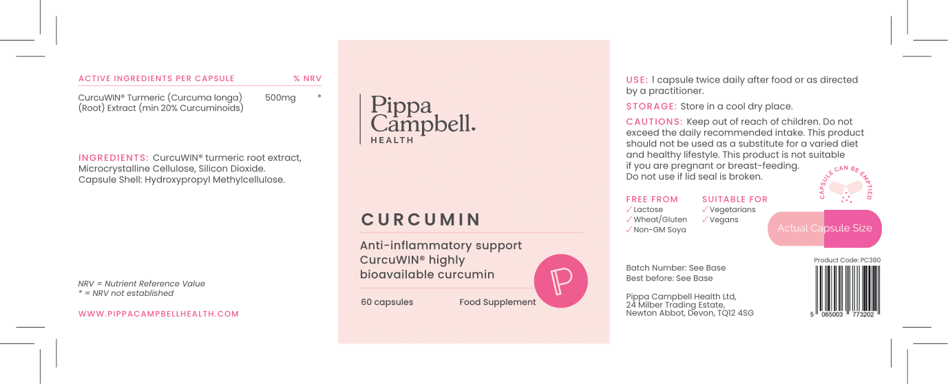 Curcumin (Anti-inflammatory support)