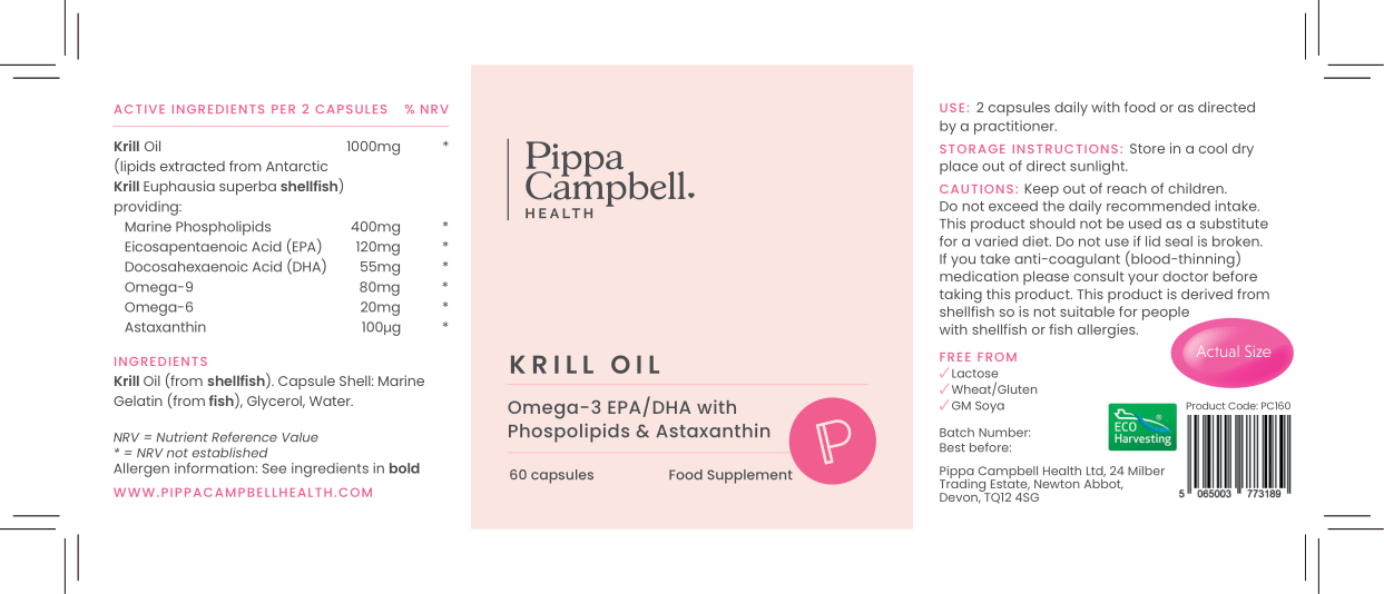 Antarctic Krill Oil (Omega 3 Complex)
